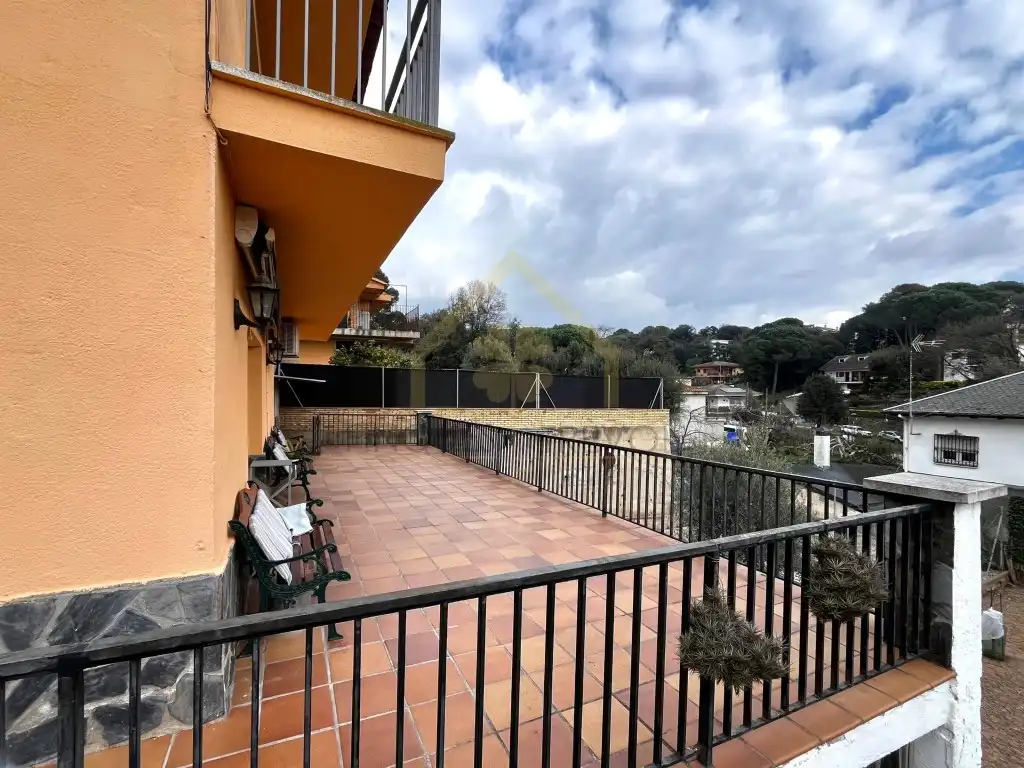 Terrace of Houses for sale in Sant Pere de Vilamajor  with Balcony