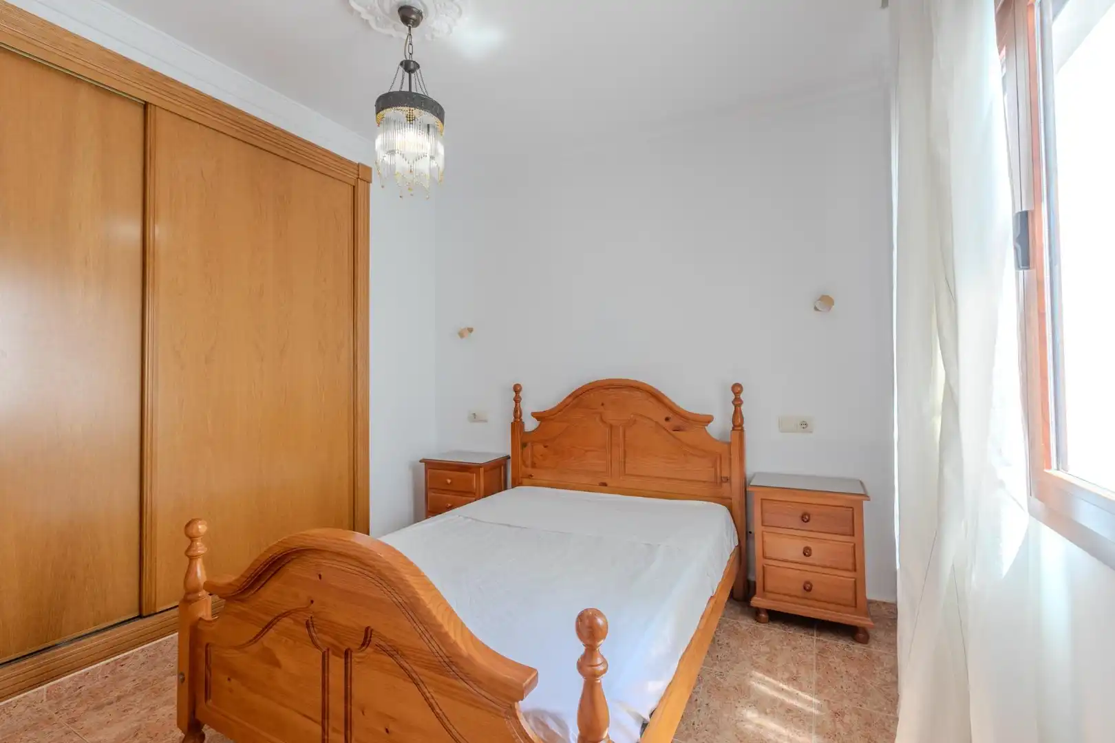 Schlafzimmer von Maisonette zur Miete in Fuengirola mit Klimaanlage, Terrasse und Möbliert