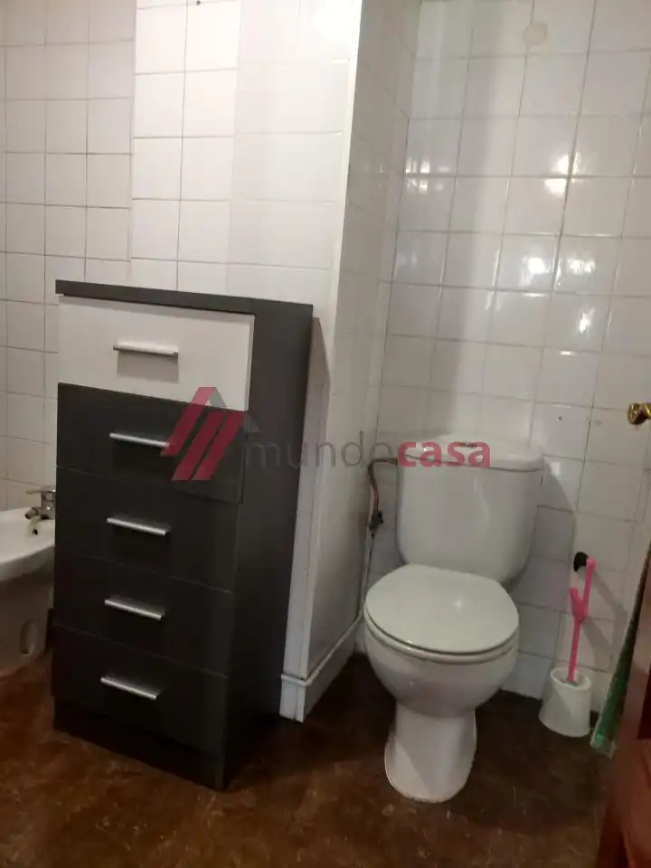 Bathroom of Flat for sale in Ferrol  with Terrace, Storage room and Furnished