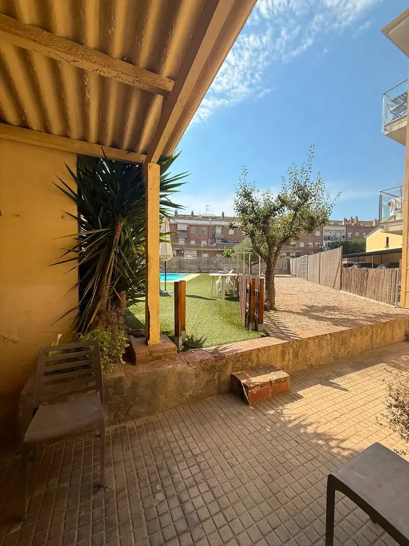 Jardín de Finca rústica en venta en Vilanova del Vallès con Jardín privado y Piscina