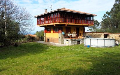 Exterior view of House or chalet for sale in Cudillero  with Terrace and Balcony