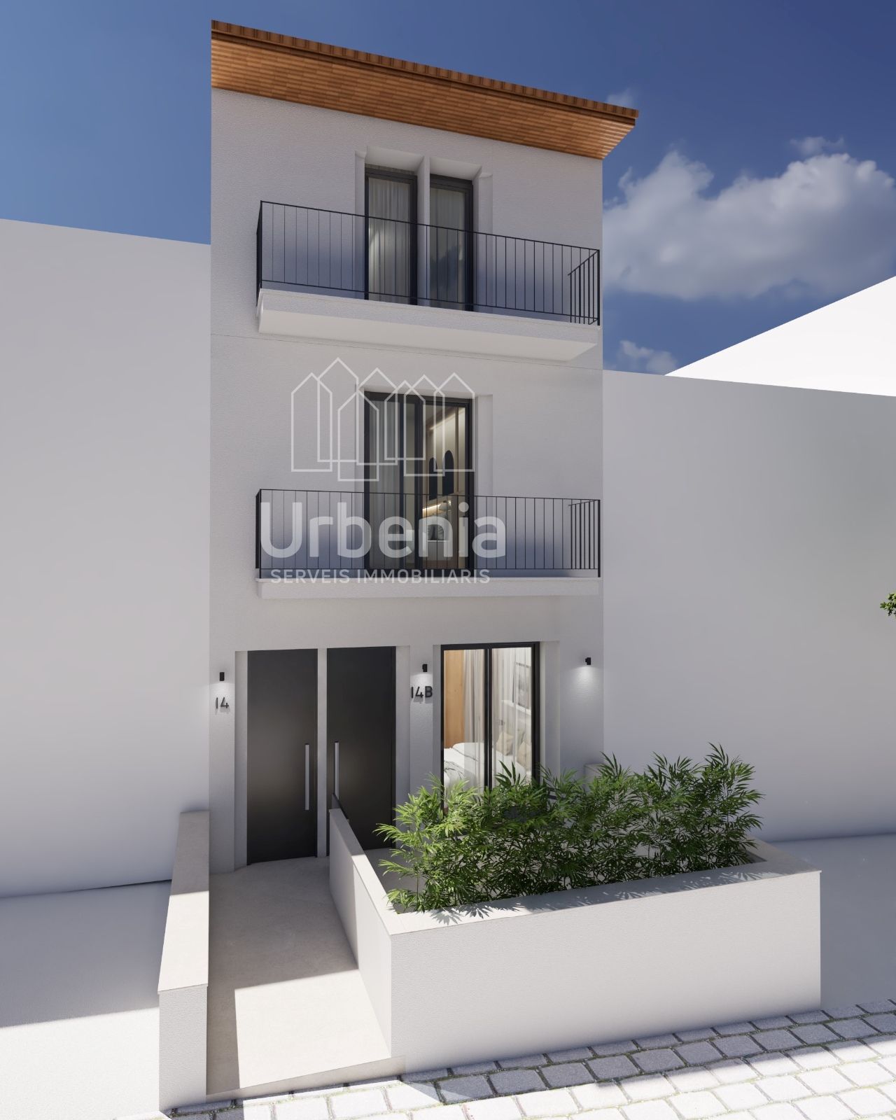 Exterior view of Flat for sale in Argentona  with Heating, Private garden and Terrace