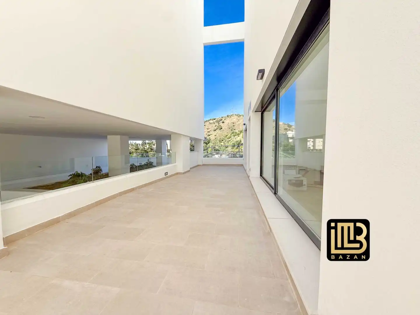 Terrace of Flat for rent in Málaga  with Air Conditioner, Heating and Private garden