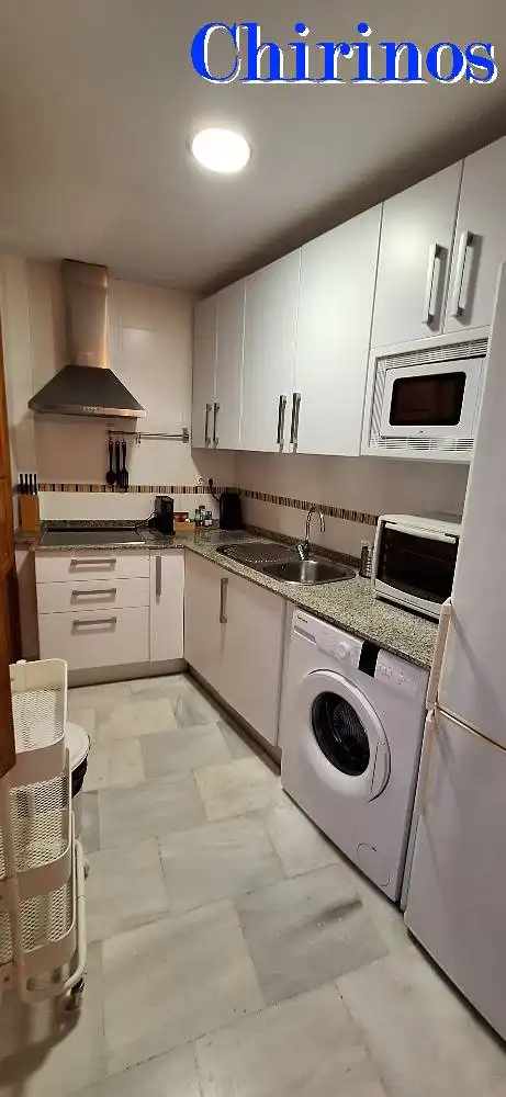 Kitchen of Flat for rent in Córdoba  with Air Conditioner, Terrace and Furnished