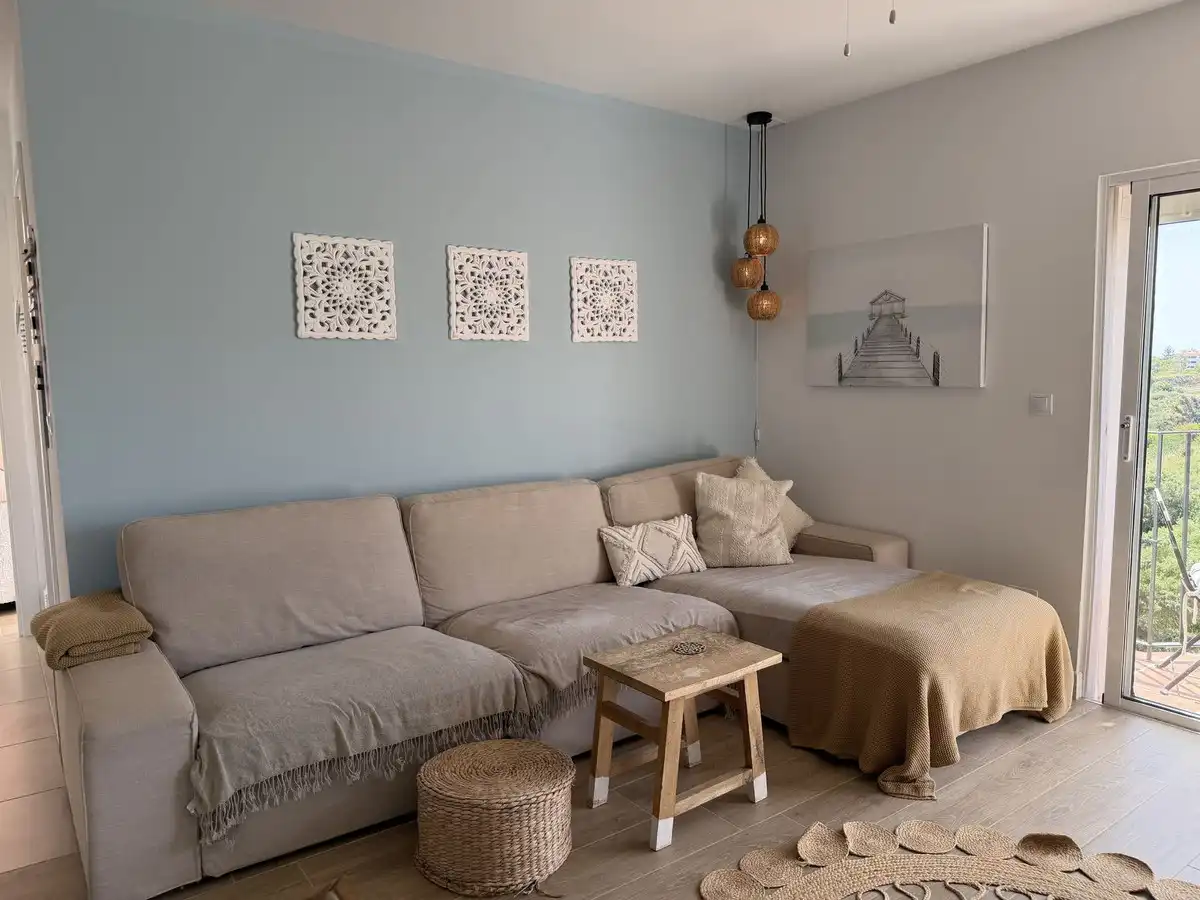 Sala de estar de Apartamento en venta en Marbella con Aire acondicionado y Piscina comunitaria