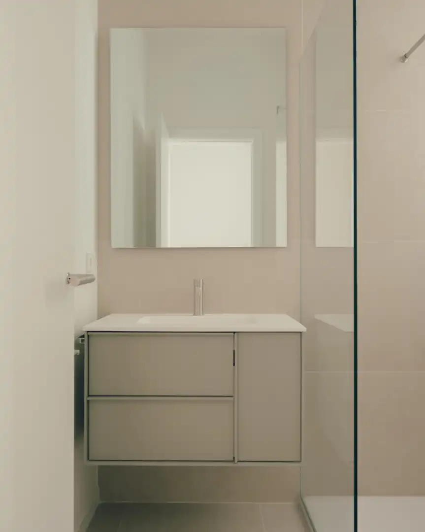 Baño de Piso para compartir en Valencia con Aire acondicionado, Calefacción y Terraza