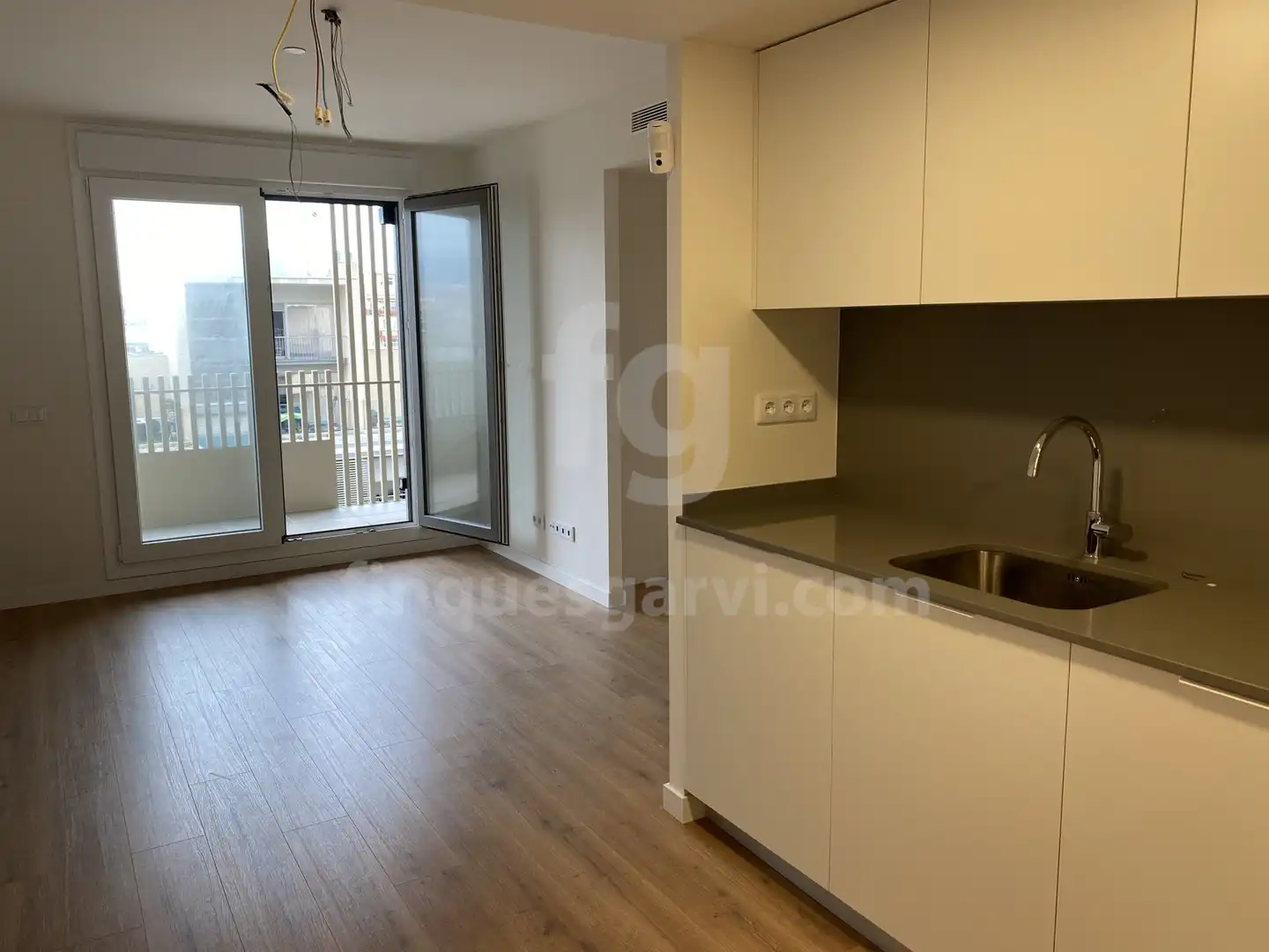 Cocina de Piso de alquiler en Mataró con Aire acondicionado, Calefacción y Terraza