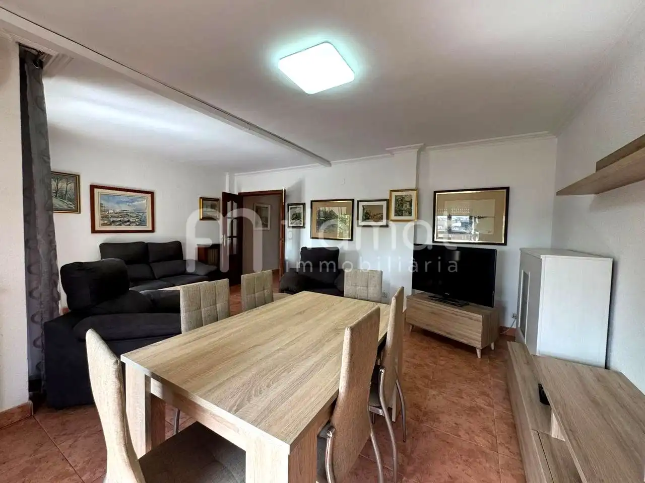 Sala d'estar de Pis en venda en Reus amb Aire condicionat, Calefacció i Moblat