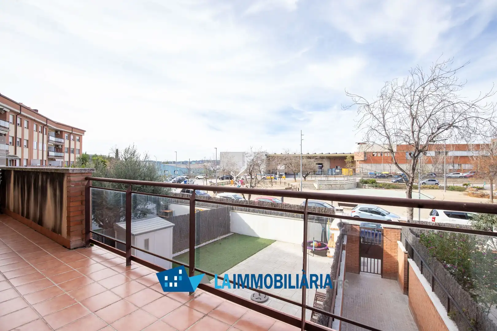 Terrasse von Wohnung zum Verkauf in Terrassa