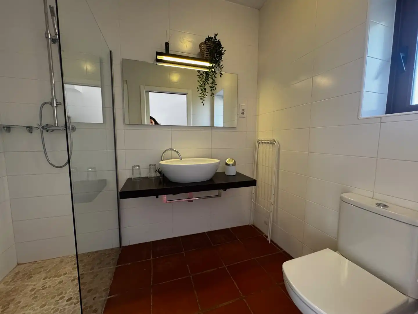 Baño de Finca rústica en venta en Lledó con Aire acondicionado, Terraza y Piscina