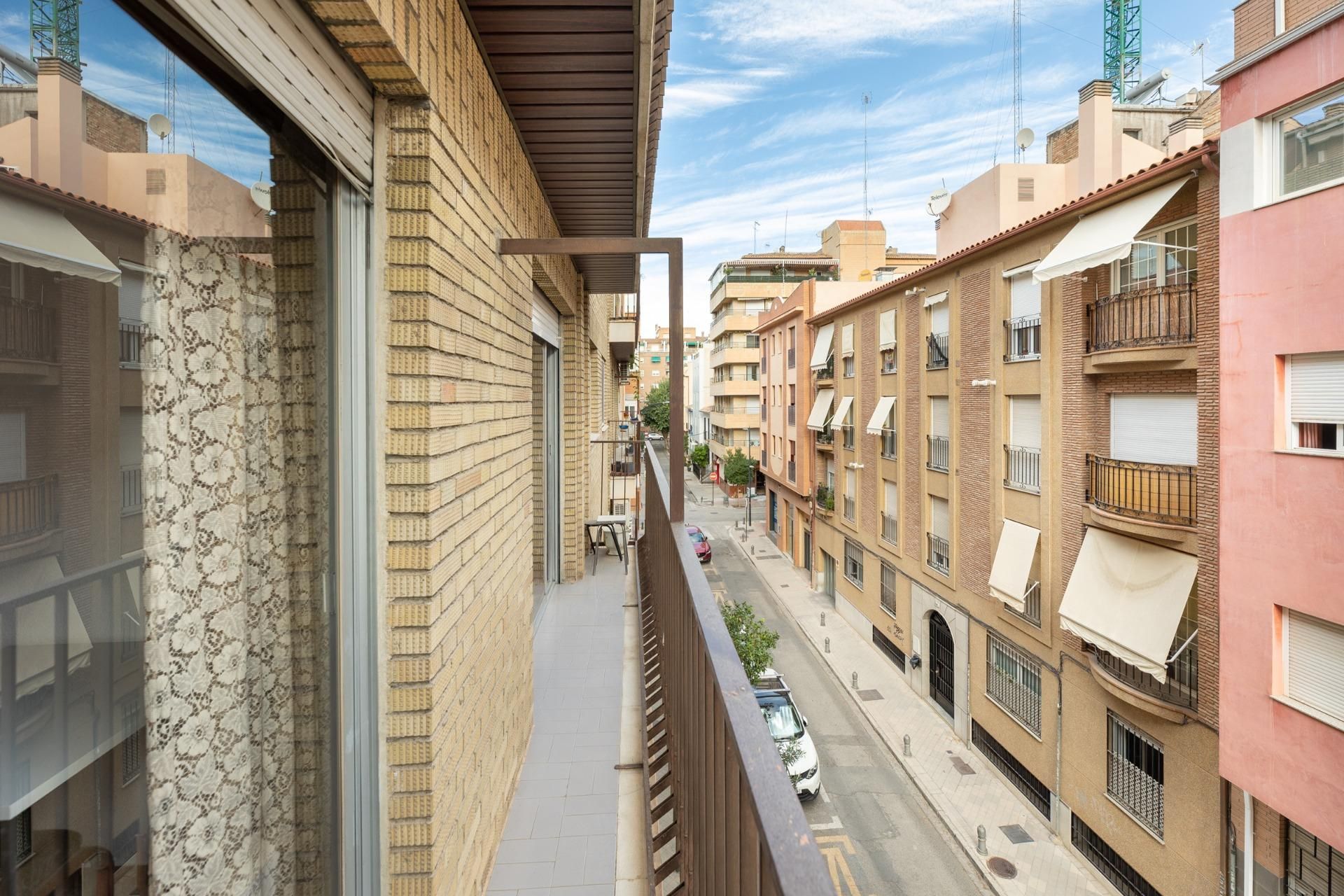 Balcony of Flat for sale in  Granada Capital