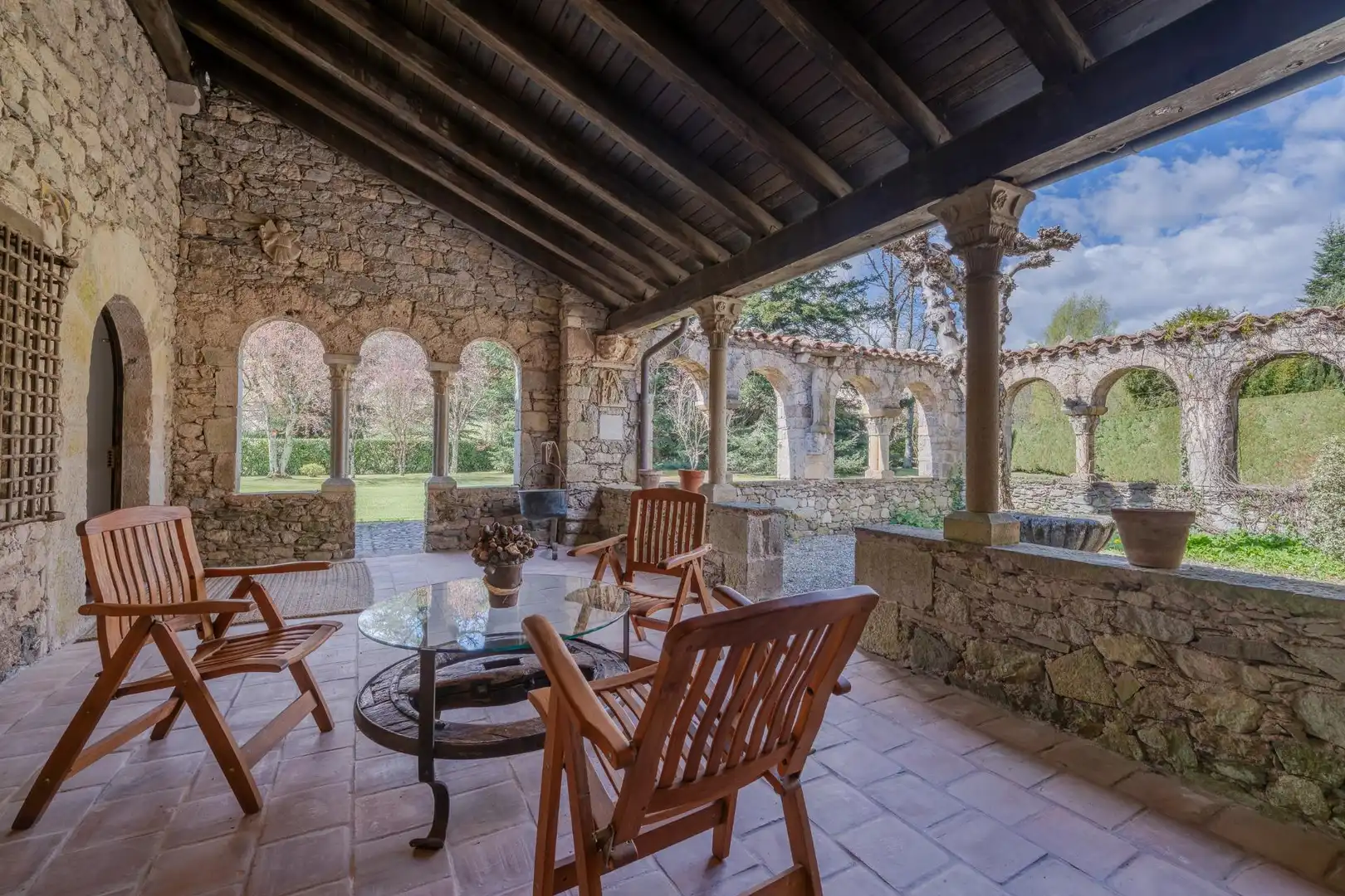 Terrassa de Casa o xalet en venda en Camprodon amb Jardí privat, Parquet i Traster