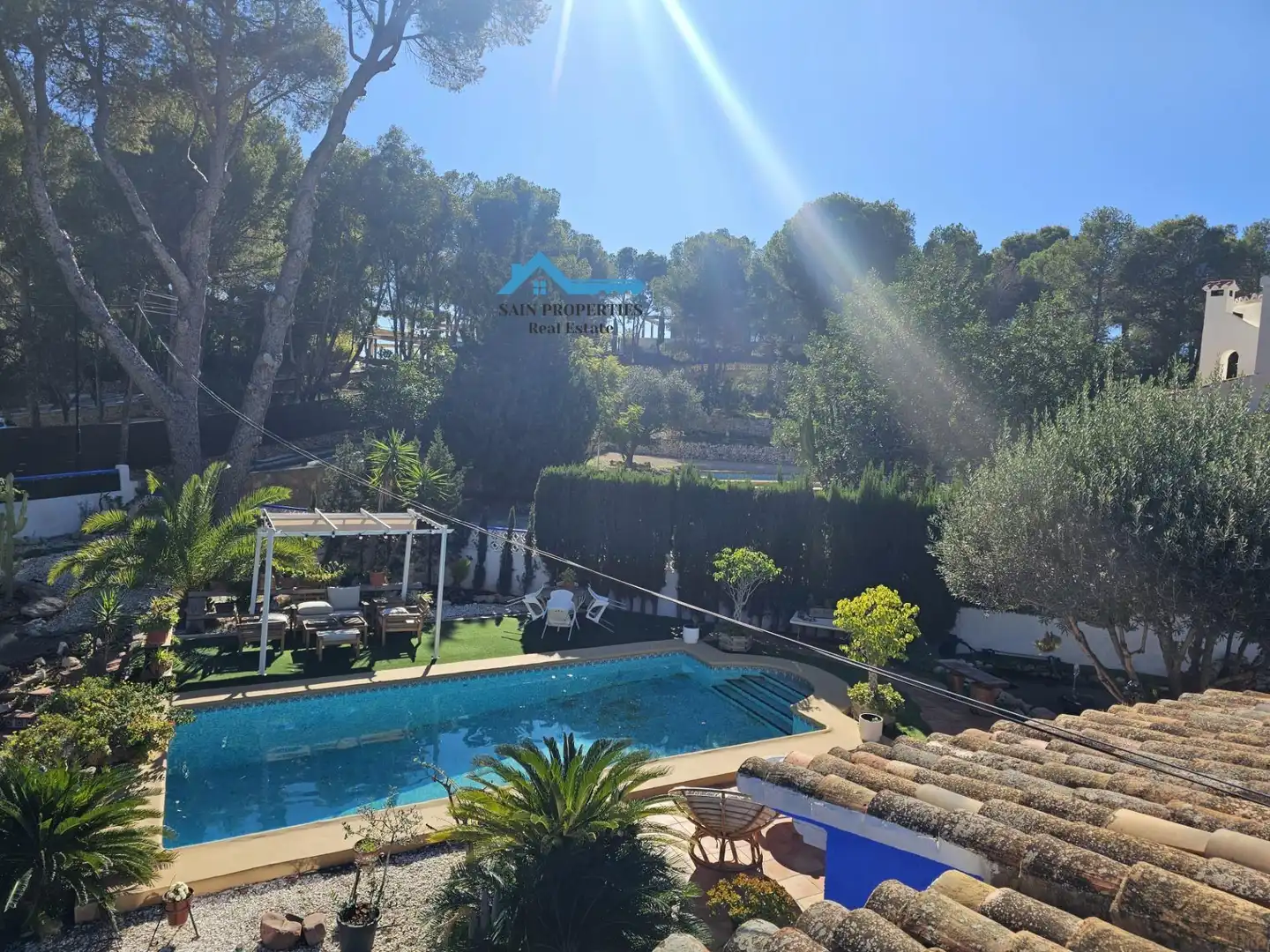 Piscina de Casa o chalet en venta en Altea con Aire acondicionado, Calefacción y Jardín privado