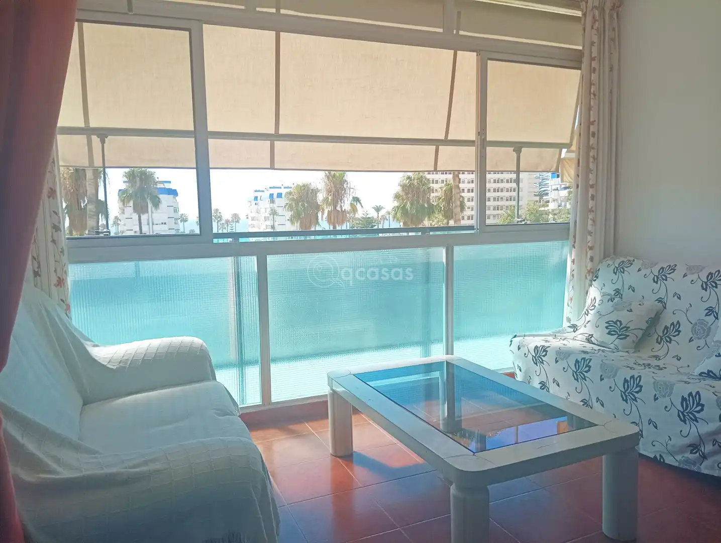 Terraza de Apartamento en venta en Benalmádena con Aire acondicionado, Amueblado y Horno