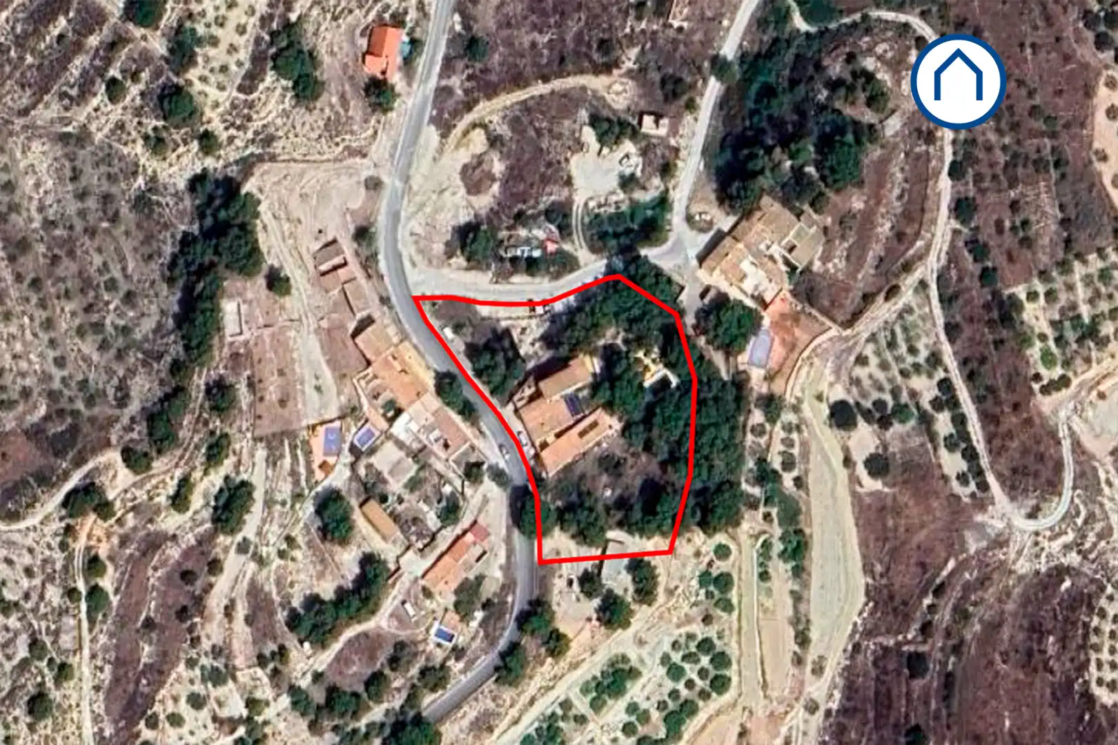 Vista exterior de Finca rústica en venda en Alhama de Murcia amb Aire condicionat, Calefacció i Jardí privat