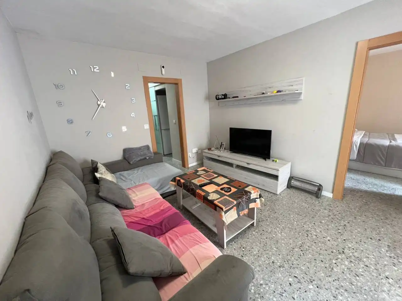 Sala de estar de Piso en venta en Cubelles con Terraza