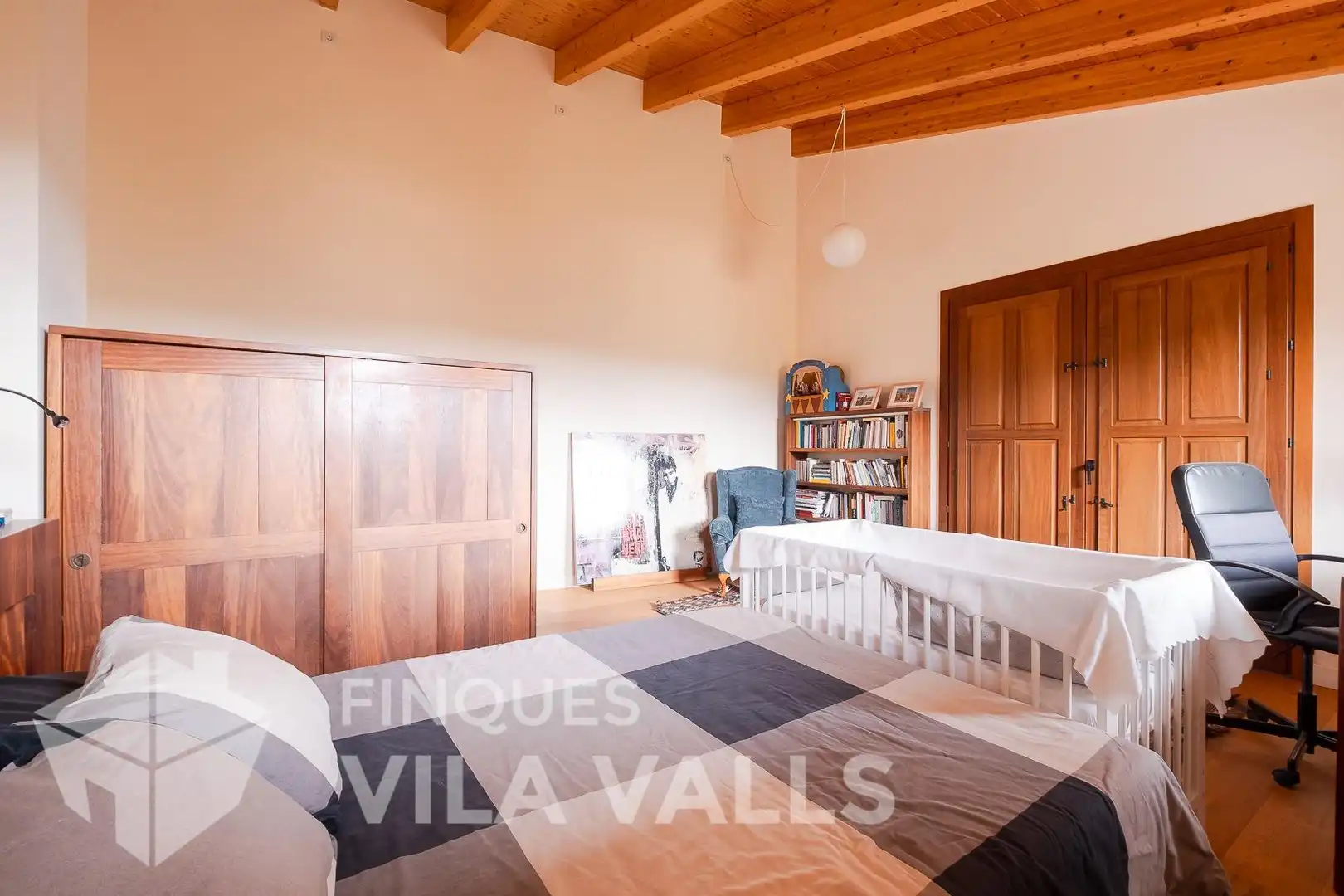 Habitación de Casa o chalet en venta en Gallifa con Aire acondicionado, Calefacción y Jardín privado