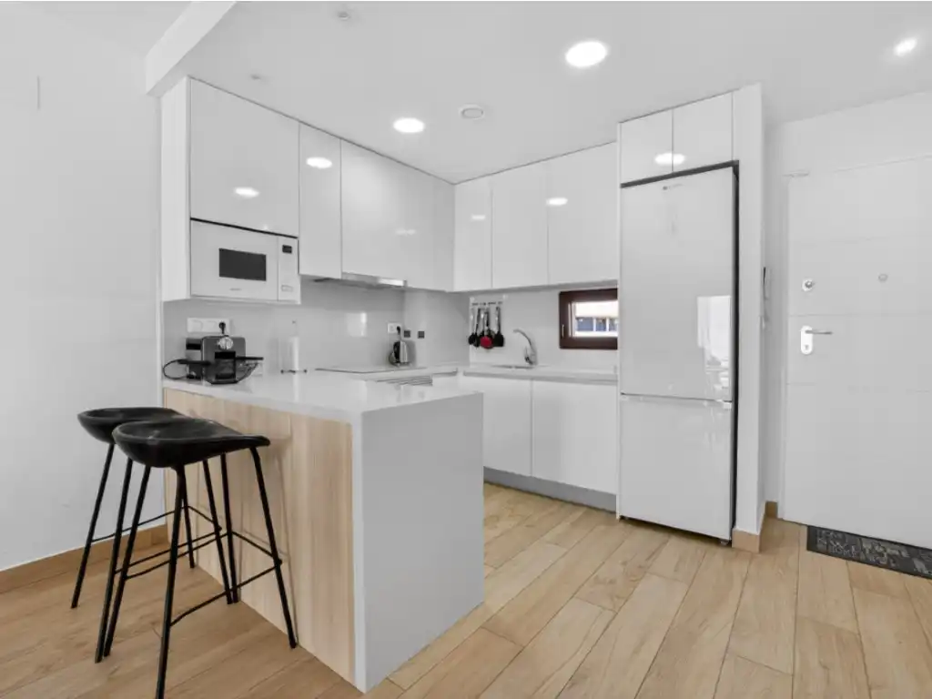 Kitchen of Attic for sale in Torrevieja  with Air Conditioner, Heating and Furnished