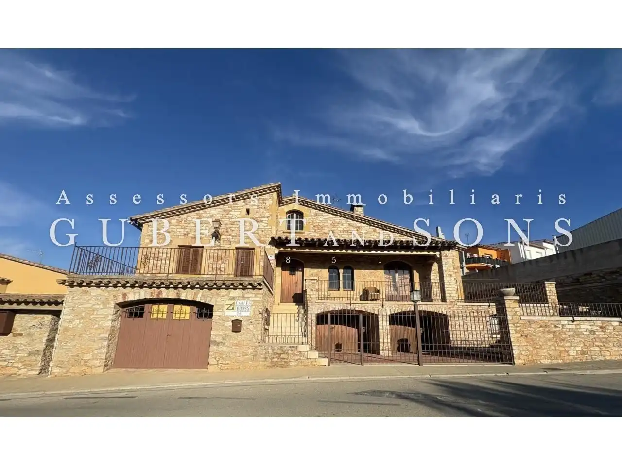 Vista exterior de Finca rústica en venda en Begur amb Calefacció, Jardí privat i Terrassa