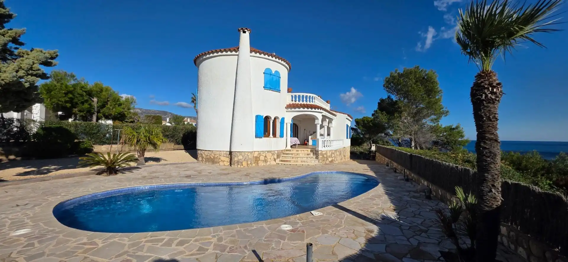 Vista exterior de Casa o chalet en venta en L'Ametlla de Mar  con Aire acondicionado, Jardín privado y Terraza