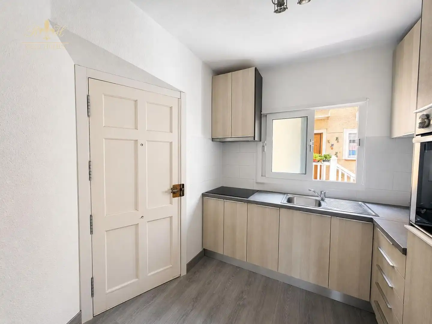 Cocina de Dúplex de alquiler en L'Alfàs del Pi con Aire acondicionado, Calefacción y Terraza