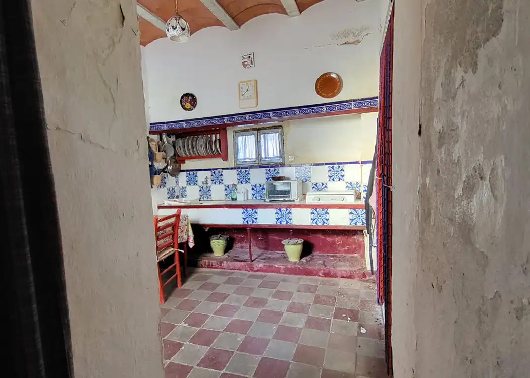 Cocina de Finca rústica en venta en Montellano con Jardín privado, Terraza y Amueblado
