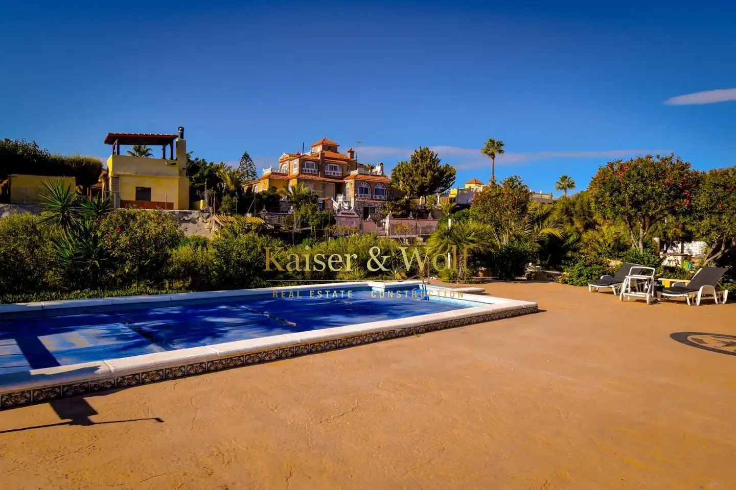 Jardí de Finca rústica en venda en Albatera amb Aire condicionat, Jardí privat i Piscina