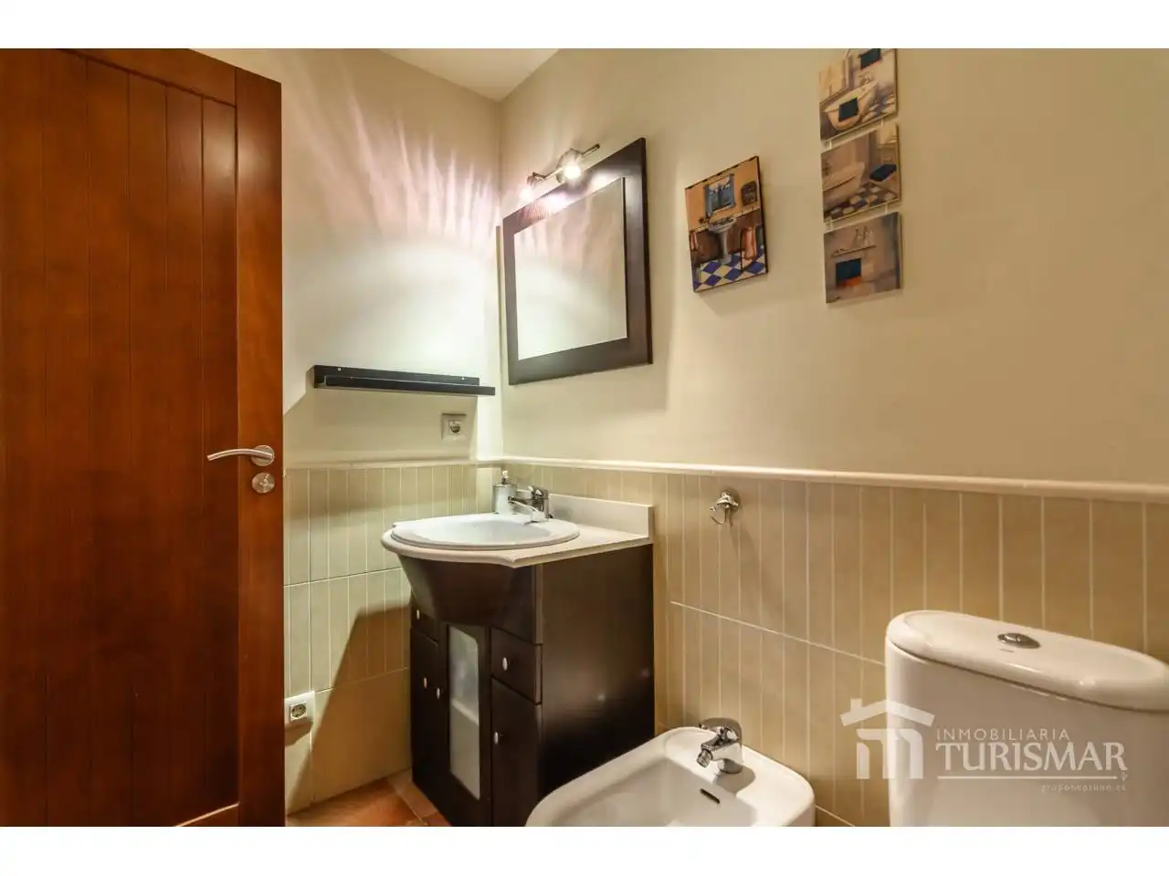 Baño de Apartamento en venta en Ayamonte con Terraza, Amueblado y Piscina comunitaria