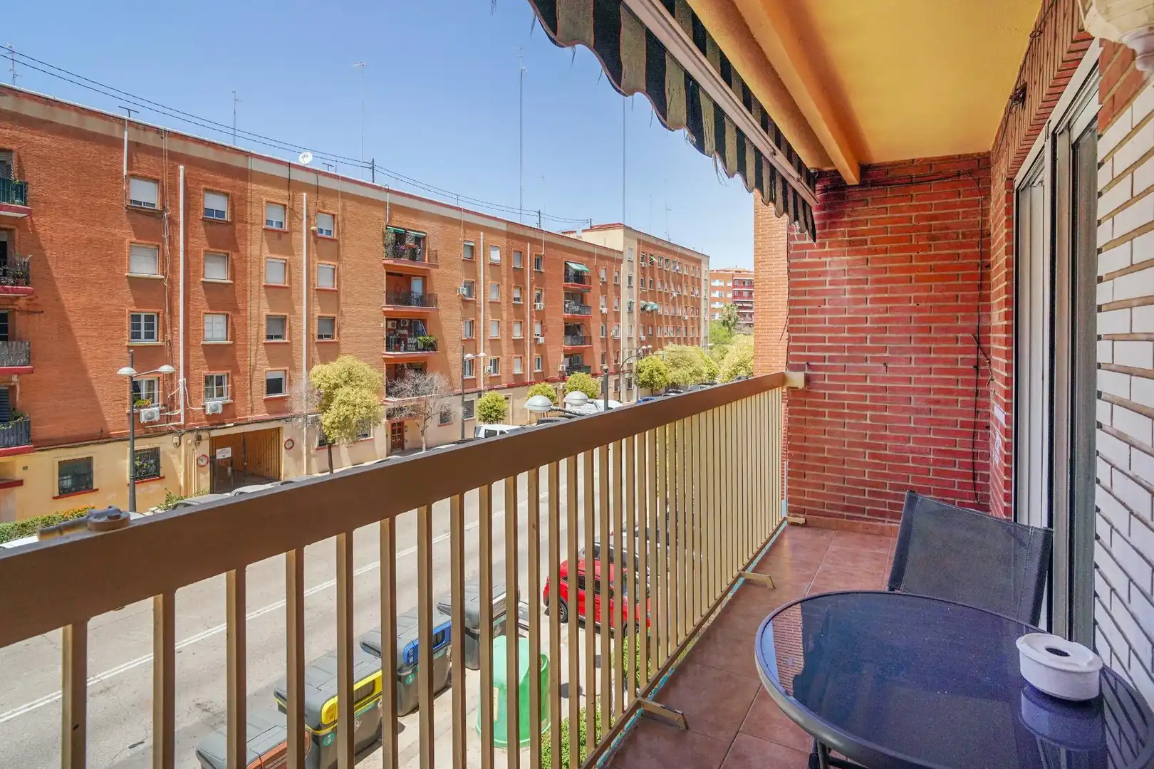 Terraza de Piso de alquiler en Valencia con Aire acondicionado, Calefacción y Terraza