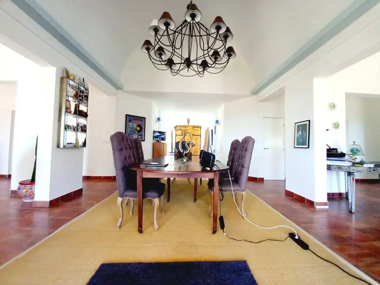 Esszimmer von Haus oder Chalet zum Verkauf in El Castell de Guadalest mit Klimaanlage, Privatgarten und Terrasse