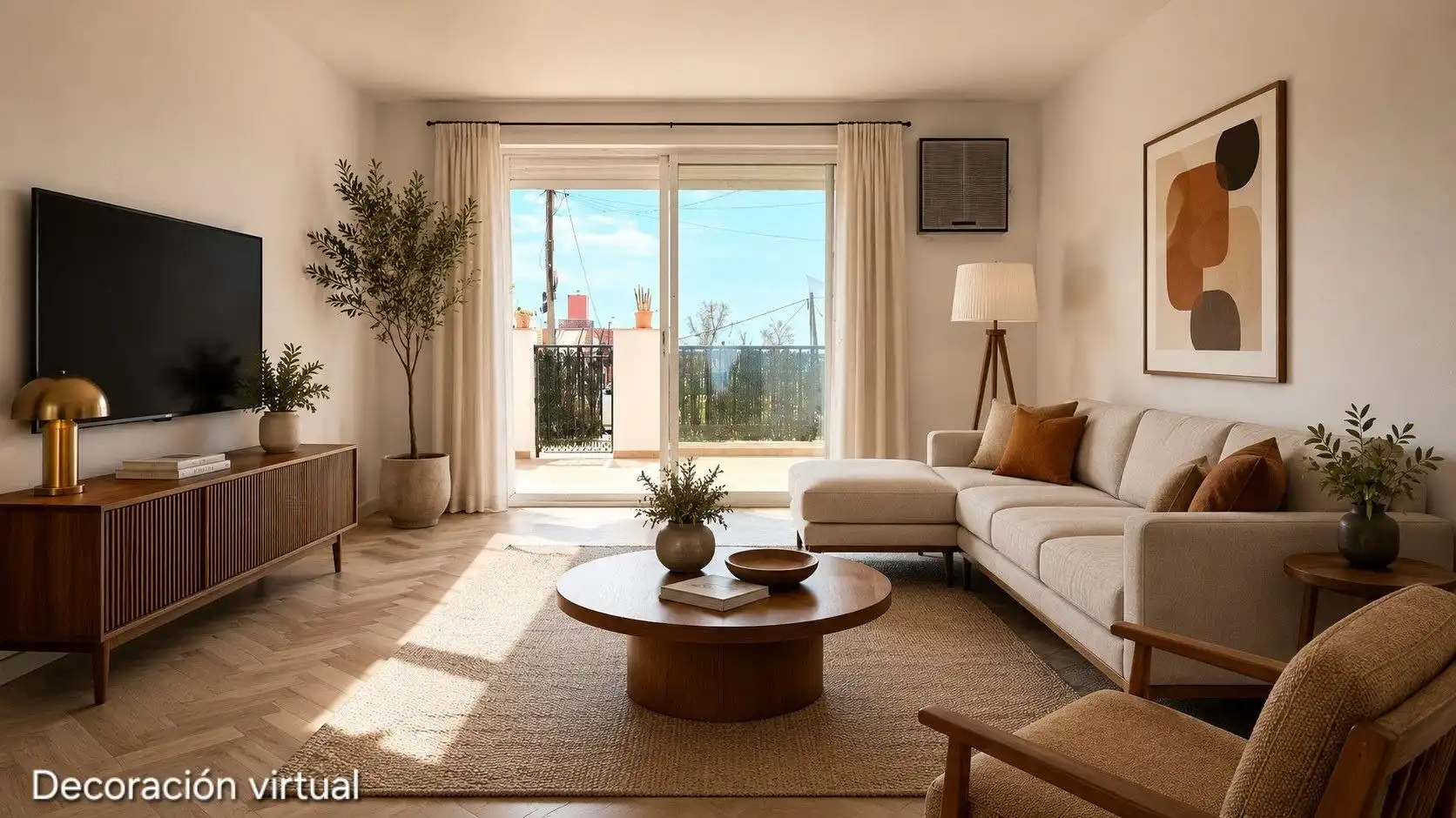 Sala d'estar de Apartament en venda en Málaga amb Aire condicionat, Calefacció i Terrassa