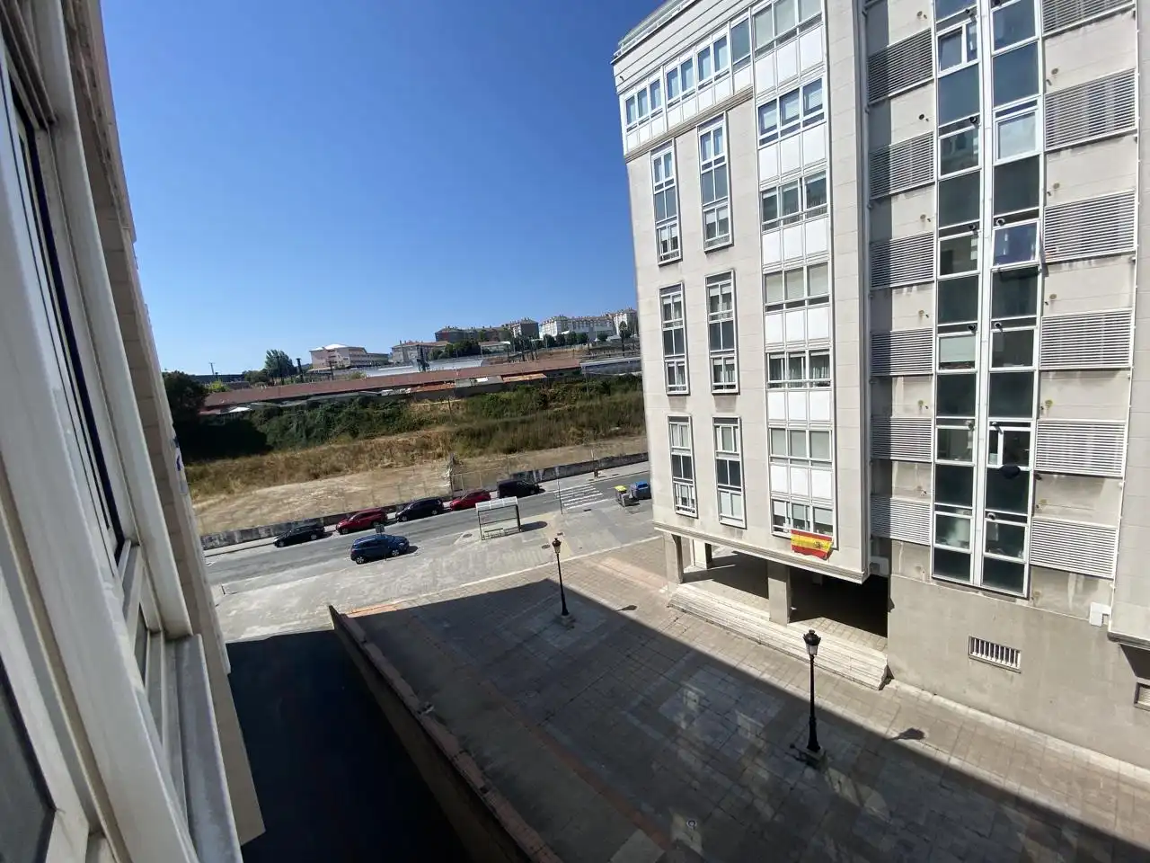 Vista exterior de Piso de alquiler en A Coruña Capital  con Calefacción y Amueblado