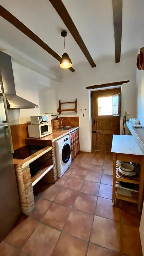 Cuina de Casa o xalet en venda en Taberno amb Calefacció, Jardí privat i Traster