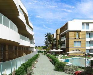Exterior view of Flat for sale in Orihuela  with Private garden, Storage room and Swimming Pool
