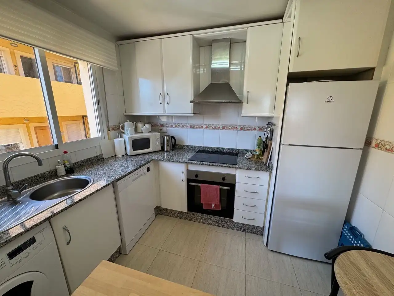 Kitchen of Apartments for sale in Vera  with Air Conditioner, Terrace and Swimming Pool