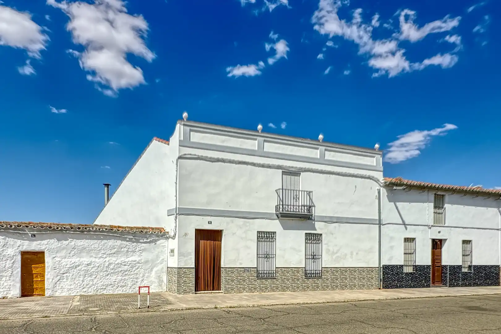 Exterior view of Country homes for sale in Granja de Torrehermosa  with Air Conditioner, Heating and Terrace