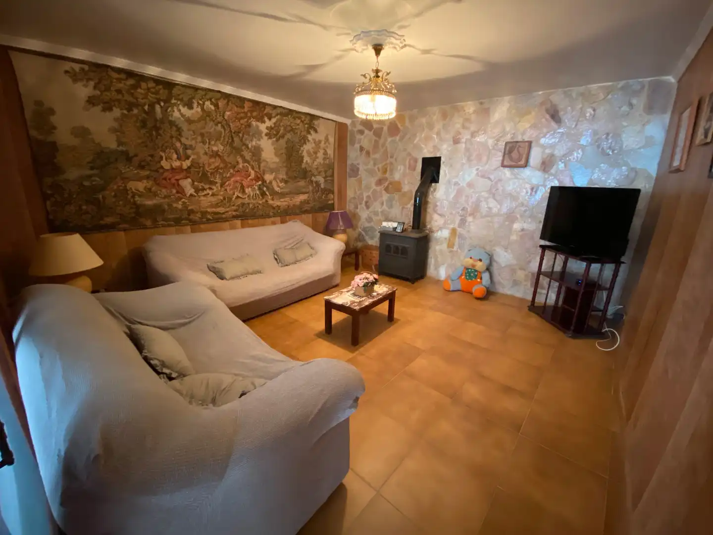 Sala de estar de Casa o chalet en venta en Santa María de Guía de Gran Canaria con Jardín privado, Terraza y Trastero