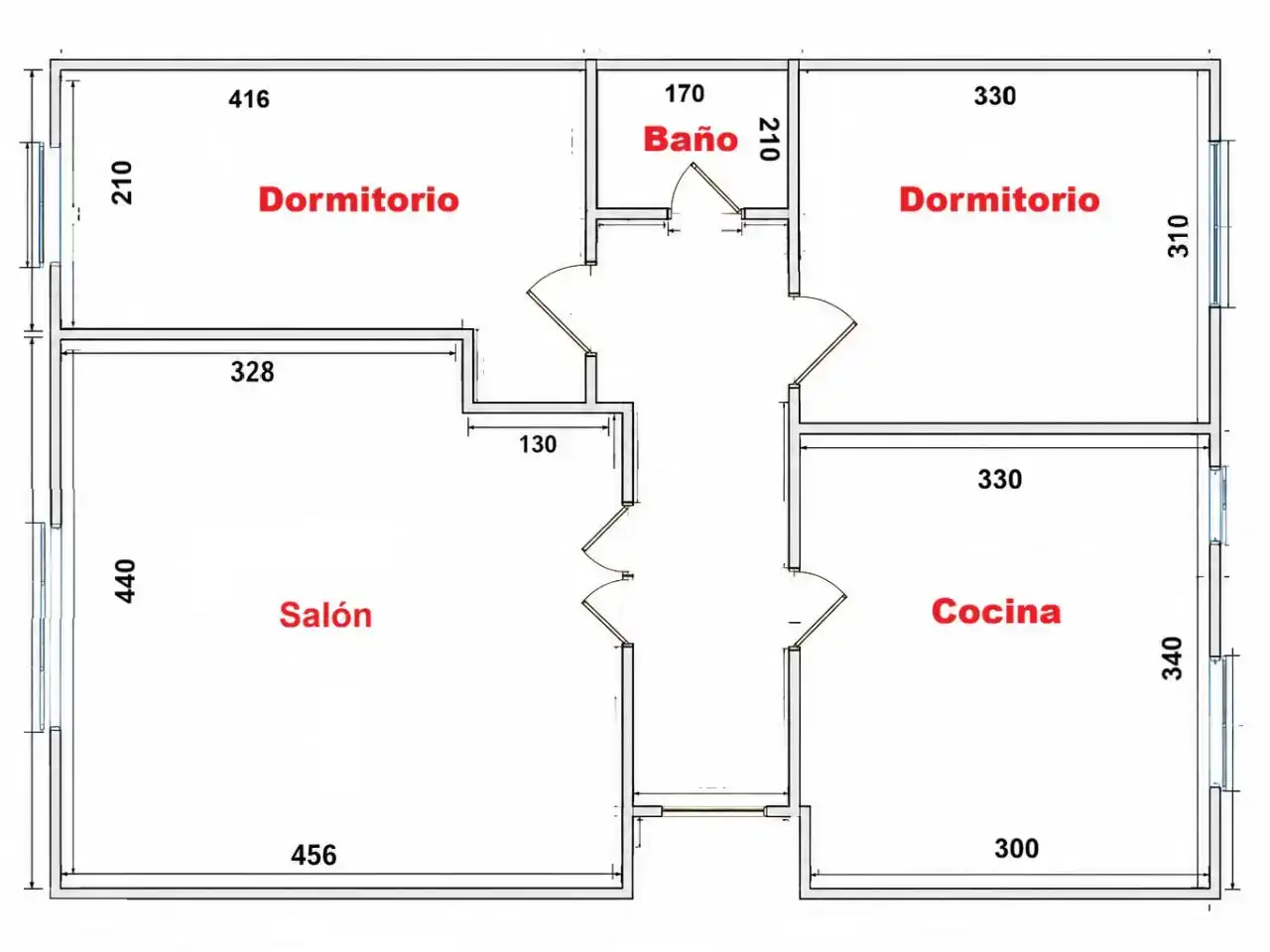 Piso en venta en Carabanchel