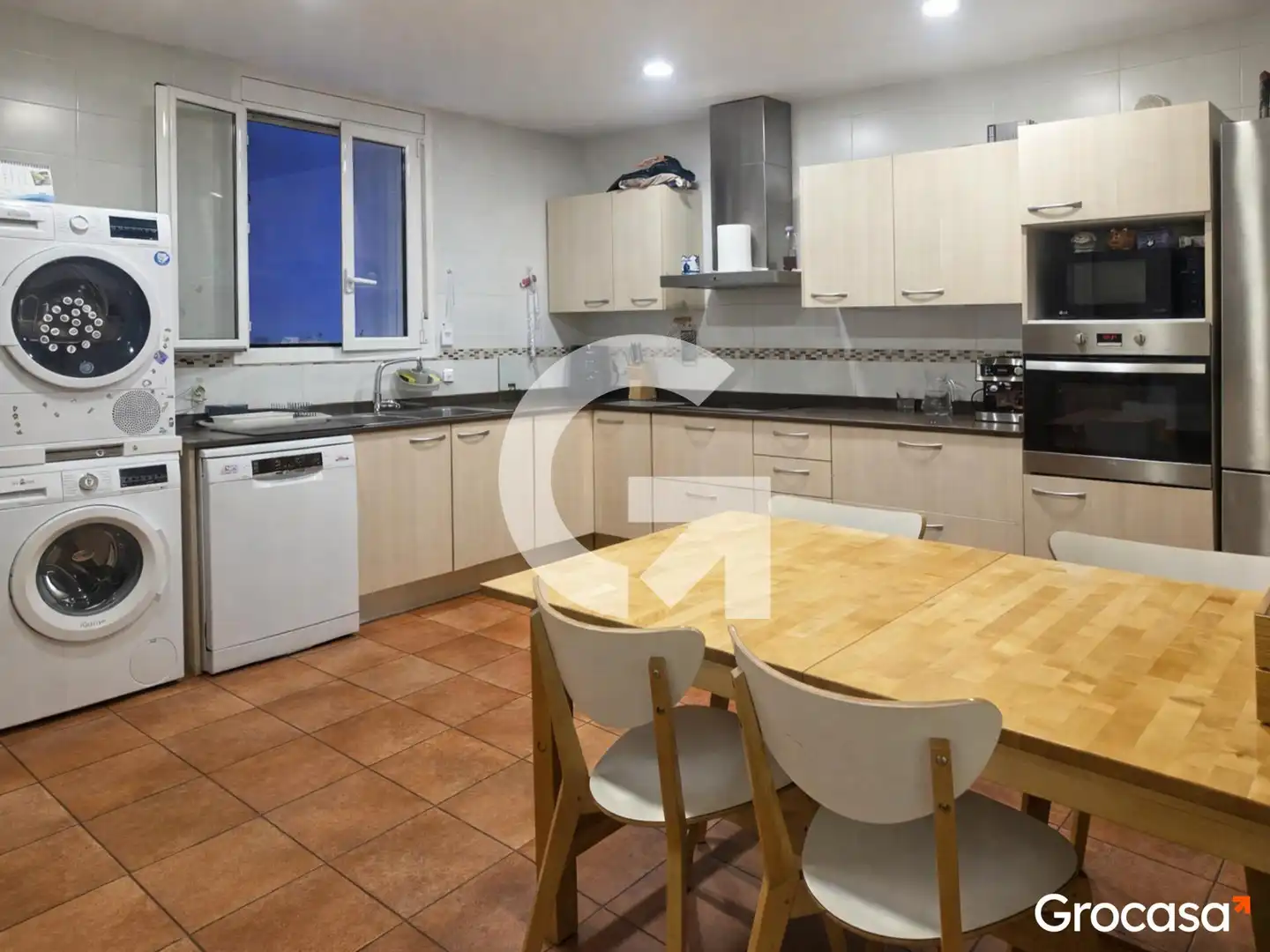Cocina de Casa o chalet en venta en Vallirana con Jardín privado, Terraza y Trastero