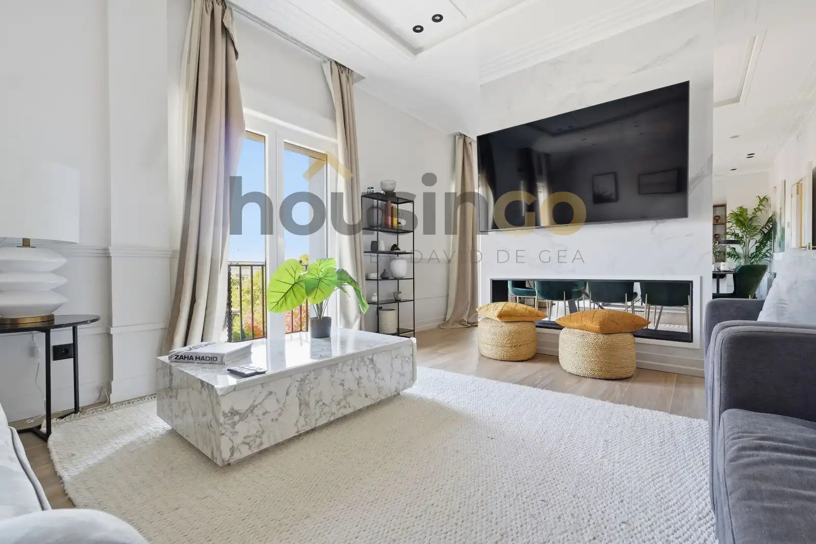 Sala de estar de Piso en venta en Madrid con Aire acondicionado, Calefacción y Parquet