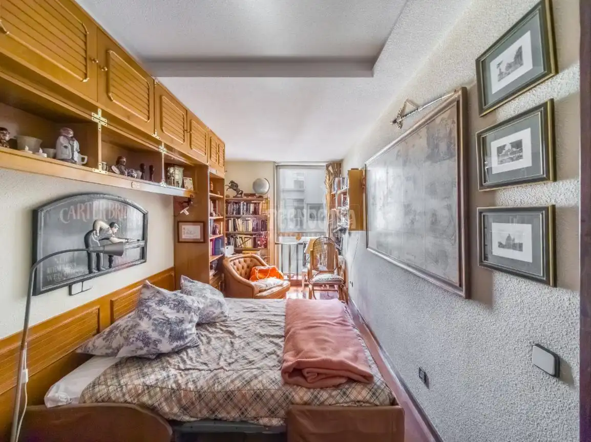 Schlafzimmer von Wohnung zum Verkauf in Madrid mit Heizung, Terrasse und Abstellraum