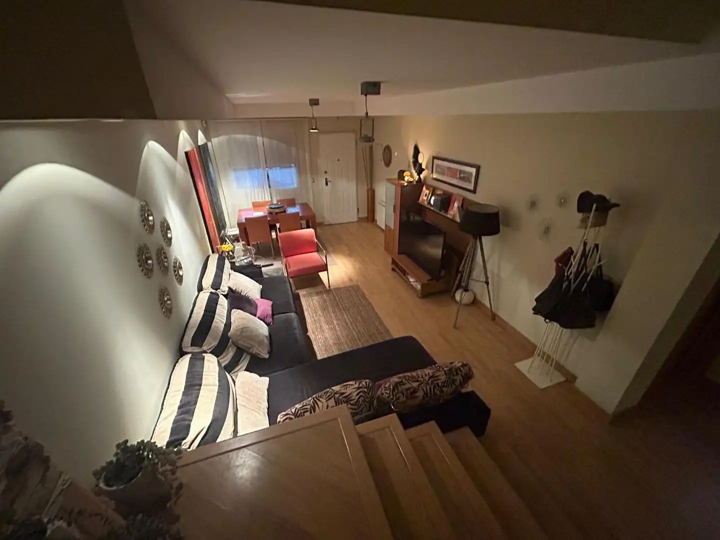 Sala d'estar de Casa adosada en venda en Los Alcázares amb Aire condicionat, Terrassa i Traster