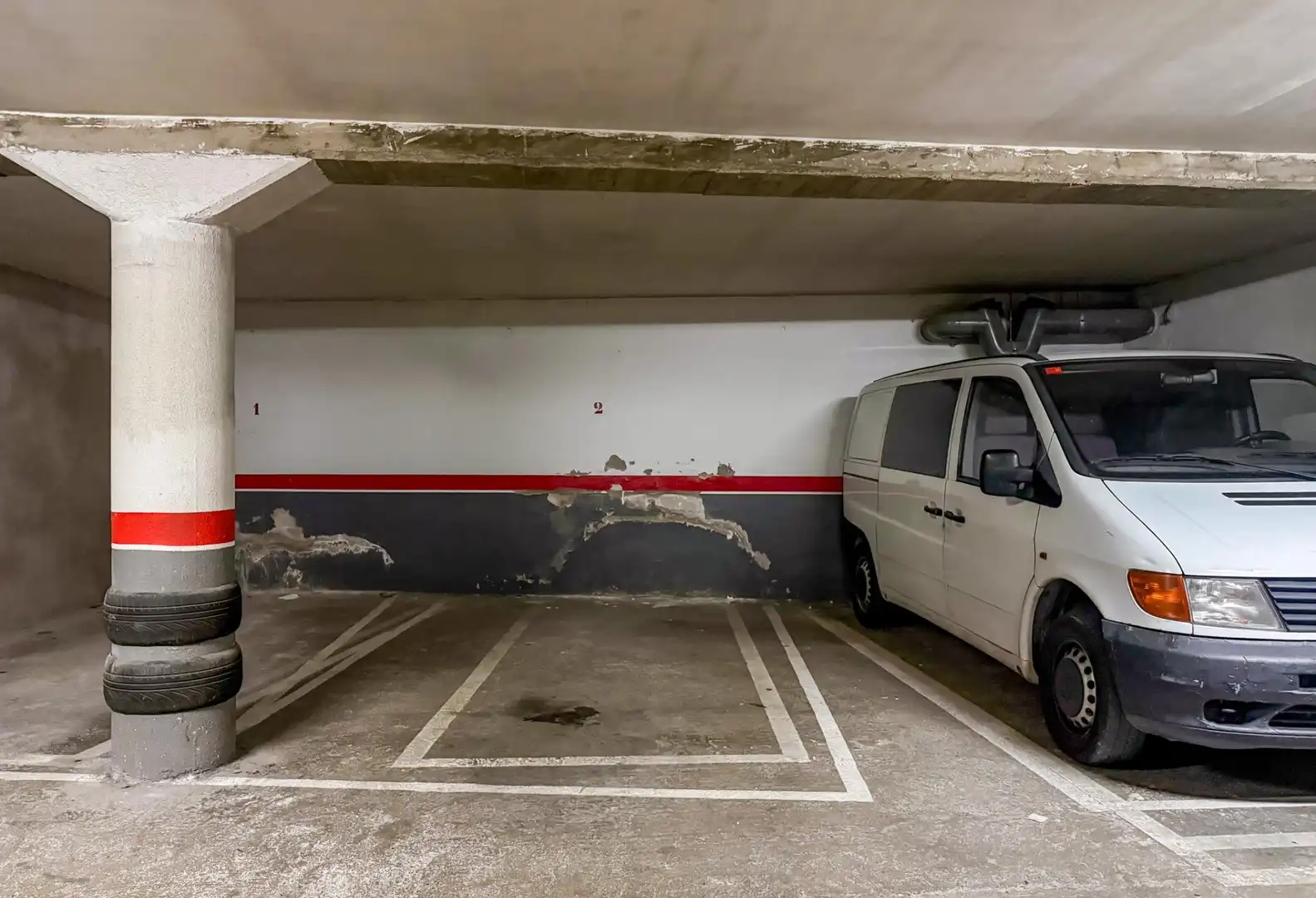 Parking of Flat for rent in Martorell  with Air Conditioner, Heating and Terrace