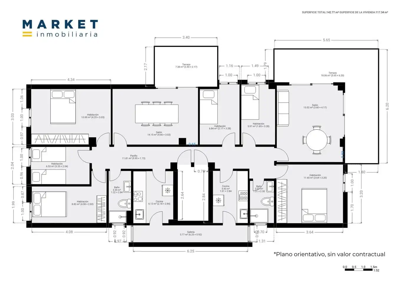 Appartement à vendre à Avenida Cristóbal Sanz, imagen 59