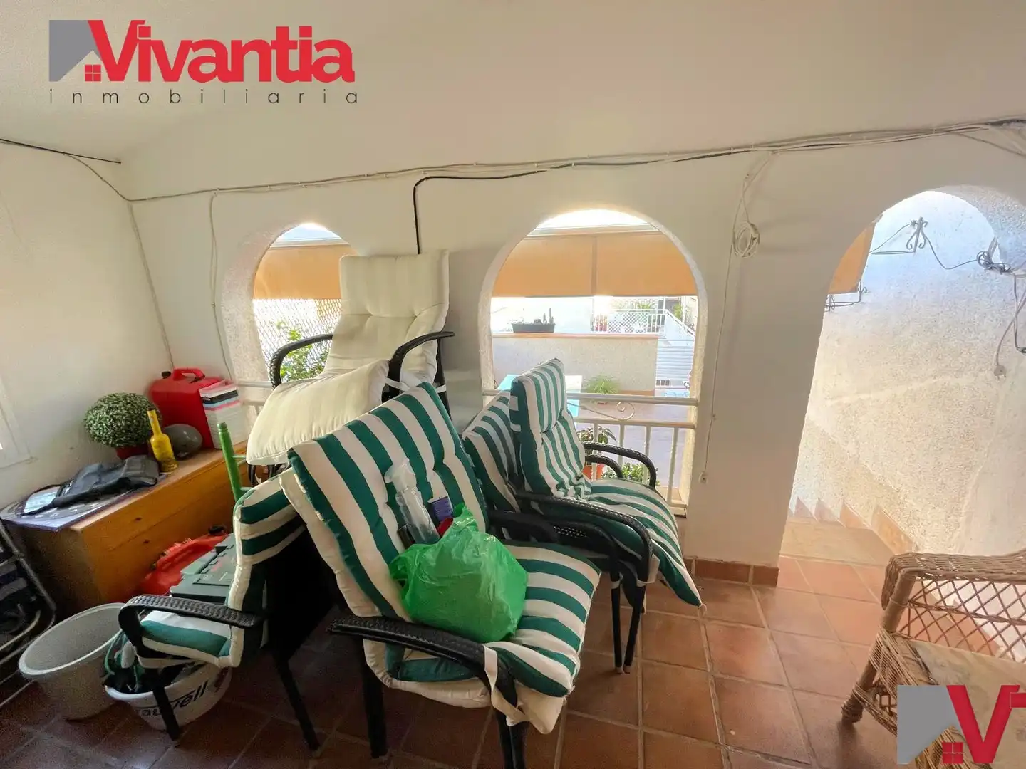 Balcony of Detached homes for sale in Puerto Lumbreras  with Air Conditioner, Heating and Terrace