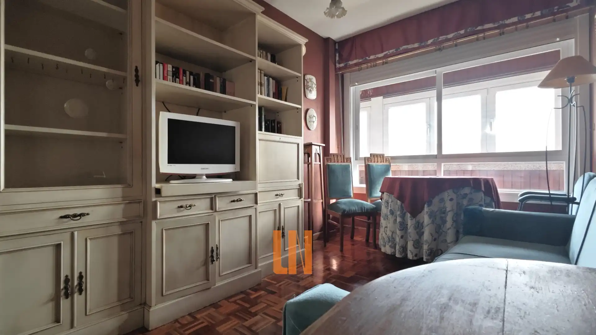 Living room of Flat for sale in A Coruña Capital   with Heating, Balcony and Internet