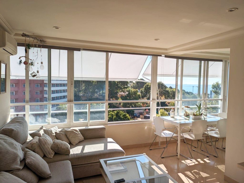 Sala d'estar de Apartament en venda en Calvià amb Aire condicionat i Terrassa