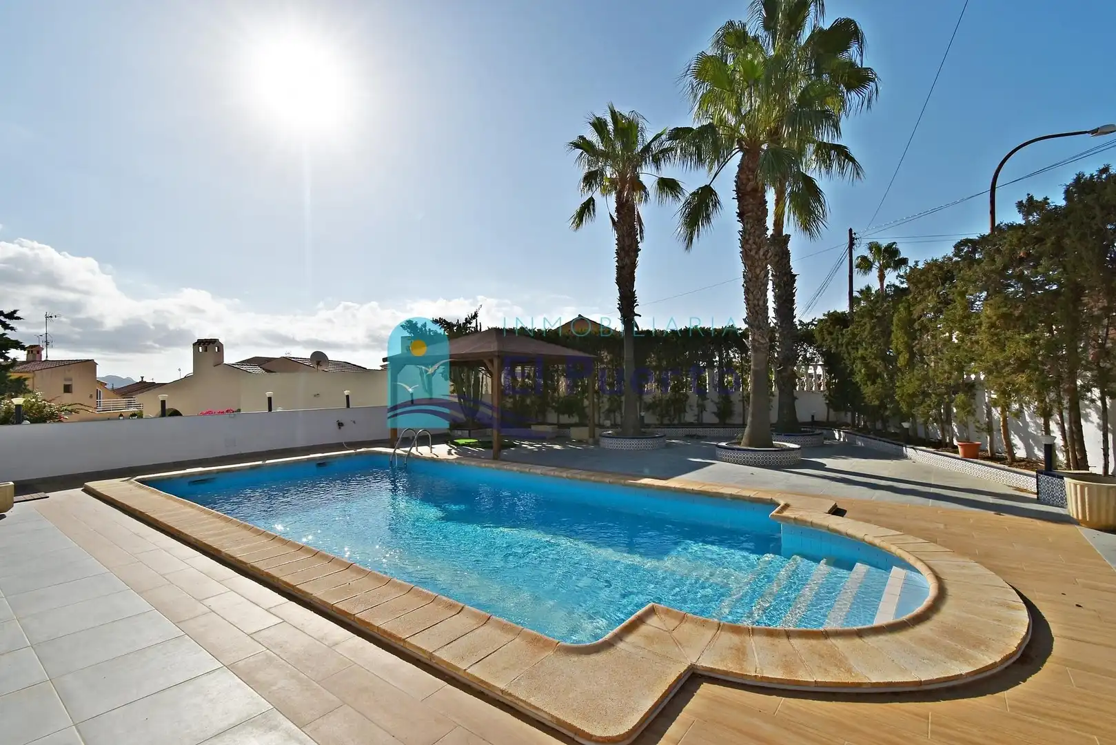 Piscina de Casa o chalet en venta en Mazarrón con Jardín privado, Terraza y Trastero