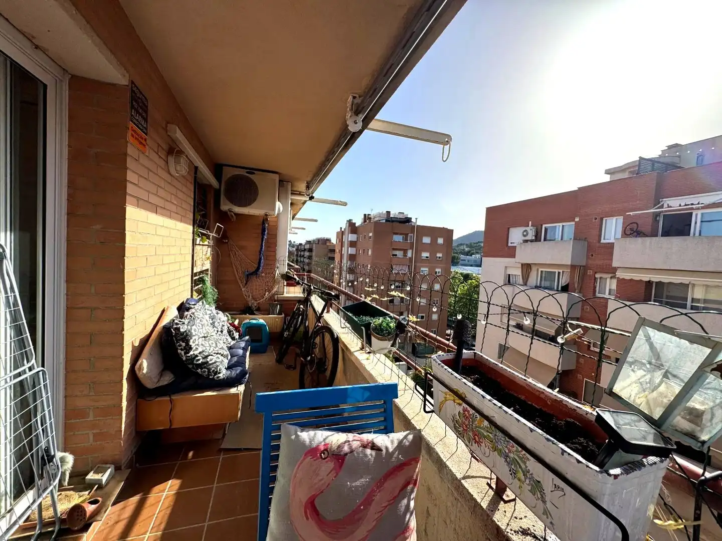 Terrasse von Dachboden zum Verkauf in Castelldefels mit Klimaanlage, Heizung und Parkett