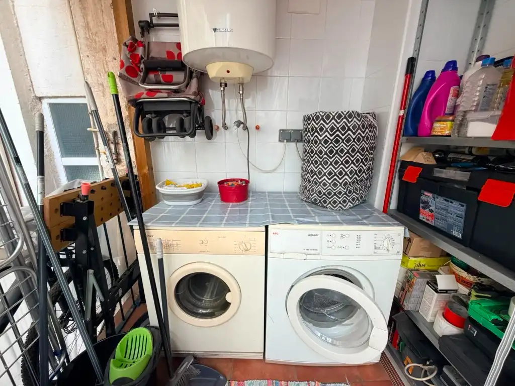 Kitchen of Flat for sale in Ripollet  with Parquet flooring and Terrace
